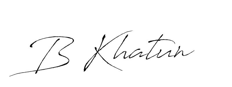 You can use this online signature creator to create a handwritten signature for the name B Khatun. This is the best online autograph maker. B Khatun signature style 6 images and pictures png