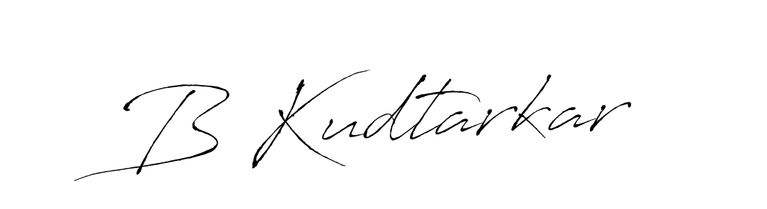 This is the best signature style for the B Kudtarkar name. Also you like these signature font (Antro_Vectra). Mix name signature. B Kudtarkar signature style 6 images and pictures png