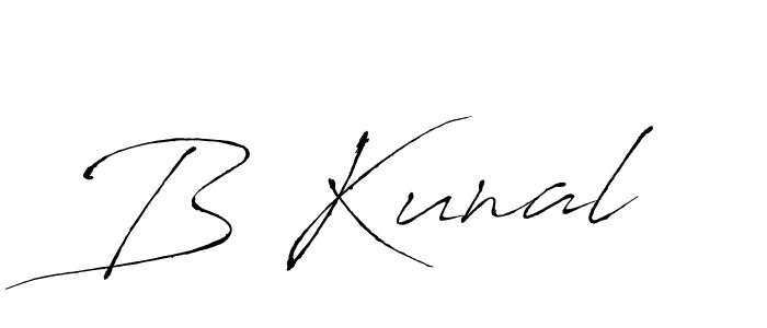 if you are searching for the best signature style for your name B Kunal. so please give up your signature search. here we have designed multiple signature styles  using Antro_Vectra. B Kunal signature style 6 images and pictures png