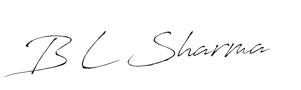 Once you've used our free online signature maker to create your best signature Antro_Vectra style, it's time to enjoy all of the benefits that B L Sharma name signing documents. B L Sharma signature style 6 images and pictures png