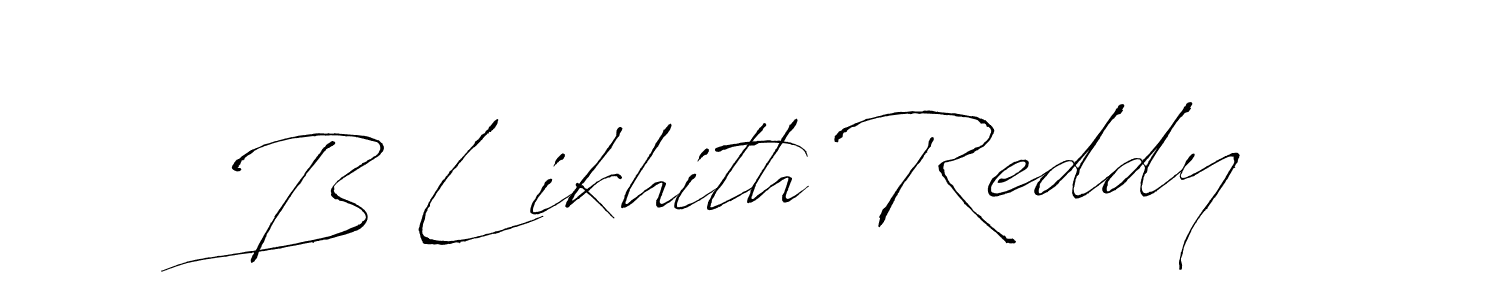 See photos of B Likhith Reddy official signature by Spectra . Check more albums & portfolios. Read reviews & check more about Antro_Vectra font. B Likhith Reddy signature style 6 images and pictures png