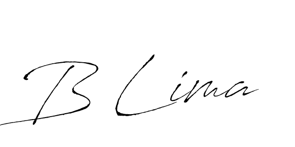 Use a signature maker to create a handwritten signature online. With this signature software, you can design (Antro_Vectra) your own signature for name B Lima. B Lima signature style 6 images and pictures png