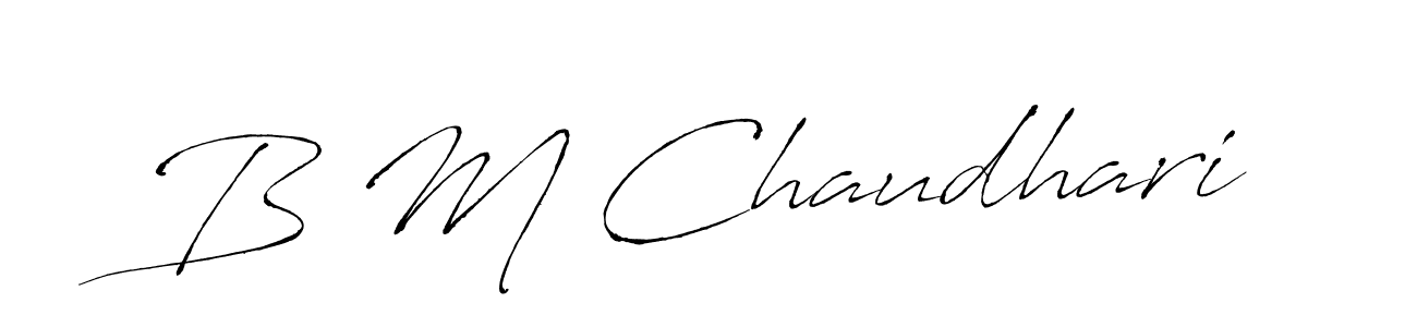 Make a beautiful signature design for name B M Chaudhari. Use this online signature maker to create a handwritten signature for free. B M Chaudhari signature style 6 images and pictures png
