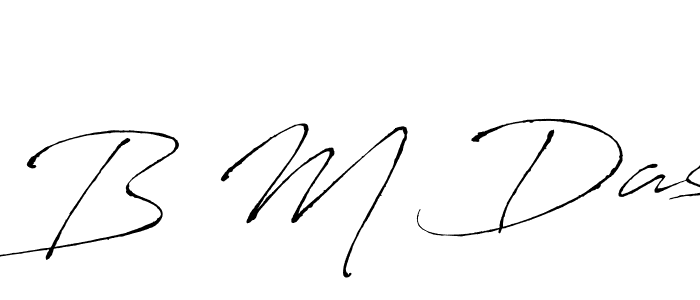 Also You can easily find your signature by using the search form. We will create B M Das name handwritten signature images for you free of cost using Antro_Vectra sign style. B M Das signature style 6 images and pictures png