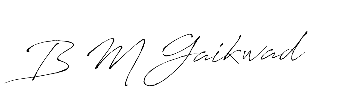 It looks lik you need a new signature style for name B M Gaikwad. Design unique handwritten (Antro_Vectra) signature with our free signature maker in just a few clicks. B M Gaikwad signature style 6 images and pictures png