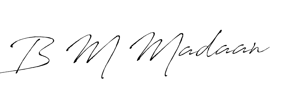 Once you've used our free online signature maker to create your best signature Antro_Vectra style, it's time to enjoy all of the benefits that B M Madaan name signing documents. B M Madaan signature style 6 images and pictures png