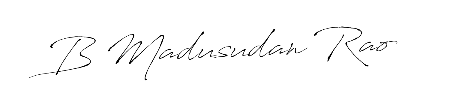 Use a signature maker to create a handwritten signature online. With this signature software, you can design (Antro_Vectra) your own signature for name B Madusudan Rao. B Madusudan Rao signature style 6 images and pictures png