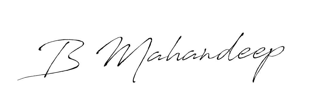 You should practise on your own different ways (Antro_Vectra) to write your name (B Mahandeep) in signature. don't let someone else do it for you. B Mahandeep signature style 6 images and pictures png