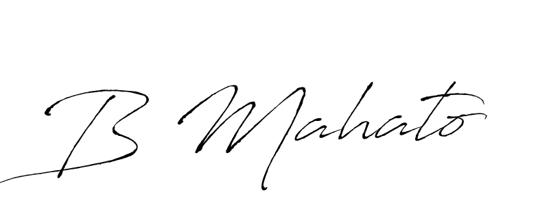 Once you've used our free online signature maker to create your best signature Antro_Vectra style, it's time to enjoy all of the benefits that B Mahato name signing documents. B Mahato signature style 6 images and pictures png