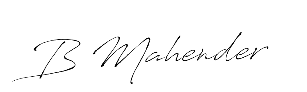 You can use this online signature creator to create a handwritten signature for the name B Mahender. This is the best online autograph maker. B Mahender signature style 6 images and pictures png