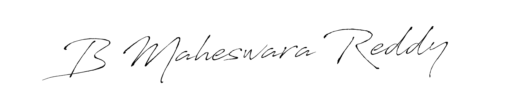 B Maheswara Reddy stylish signature style. Best Handwritten Sign (Antro_Vectra) for my name. Handwritten Signature Collection Ideas for my name B Maheswara Reddy. B Maheswara Reddy signature style 6 images and pictures png