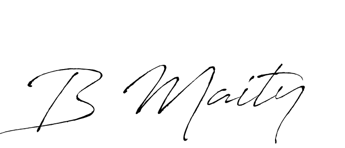 Once you've used our free online signature maker to create your best signature Antro_Vectra style, it's time to enjoy all of the benefits that B Maity name signing documents. B Maity signature style 6 images and pictures png