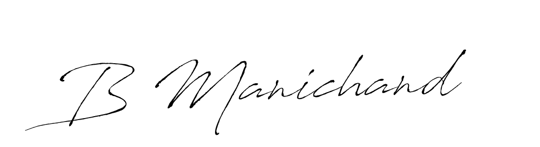 This is the best signature style for the B Manichand name. Also you like these signature font (Antro_Vectra). Mix name signature. B Manichand signature style 6 images and pictures png