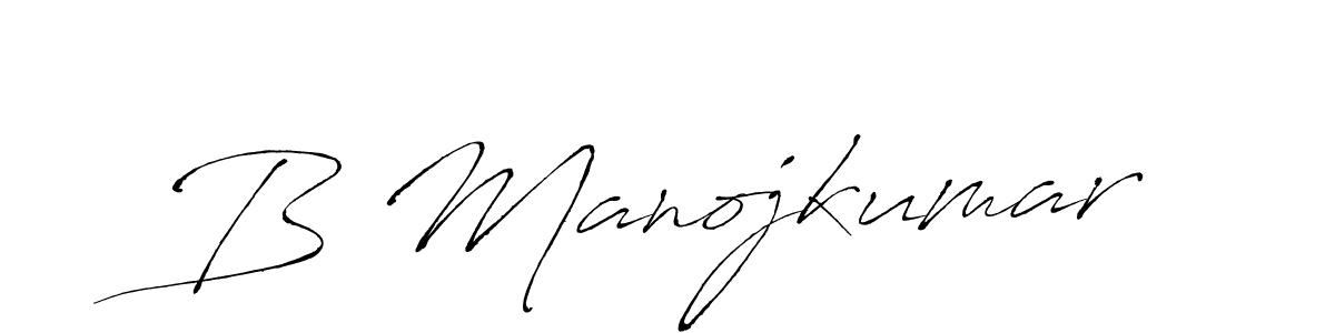 It looks lik you need a new signature style for name B Manojkumar. Design unique handwritten (Antro_Vectra) signature with our free signature maker in just a few clicks. B Manojkumar signature style 6 images and pictures png