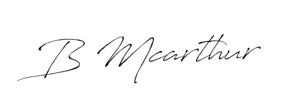 You can use this online signature creator to create a handwritten signature for the name B Mcarthur. This is the best online autograph maker. B Mcarthur signature style 6 images and pictures png