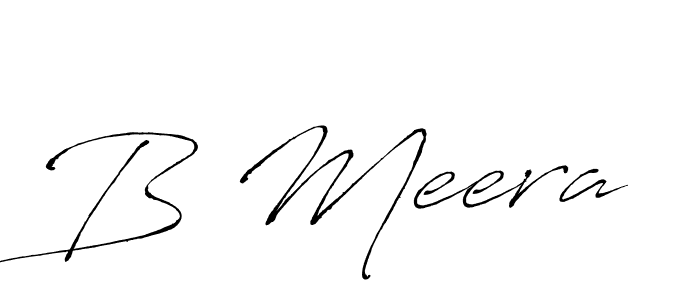 Here are the top 10 professional signature styles for the name B Meera. These are the best autograph styles you can use for your name. B Meera signature style 6 images and pictures png