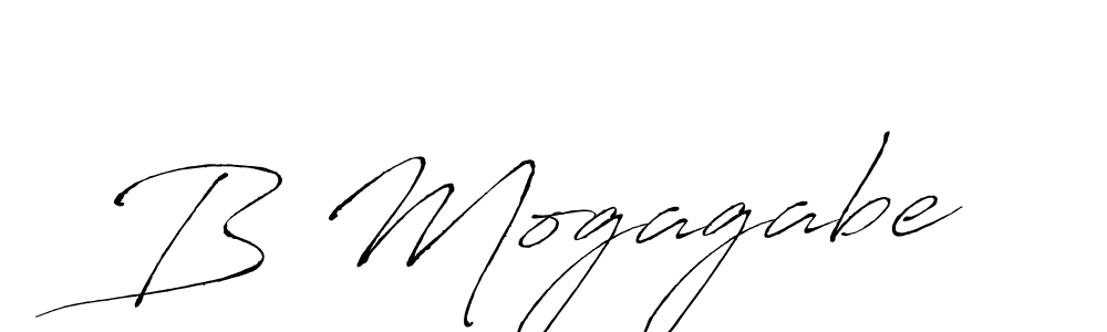 Best and Professional Signature Style for B Mogagabe. Antro_Vectra Best Signature Style Collection. B Mogagabe signature style 6 images and pictures png