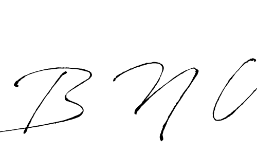 Create a beautiful signature design for name B N W. With this signature (Antro_Vectra) fonts, you can make a handwritten signature for free. B N W signature style 6 images and pictures png