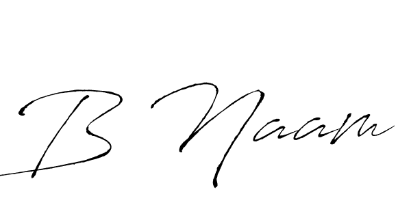 Also You can easily find your signature by using the search form. We will create B Naam name handwritten signature images for you free of cost using Antro_Vectra sign style. B Naam signature style 6 images and pictures png