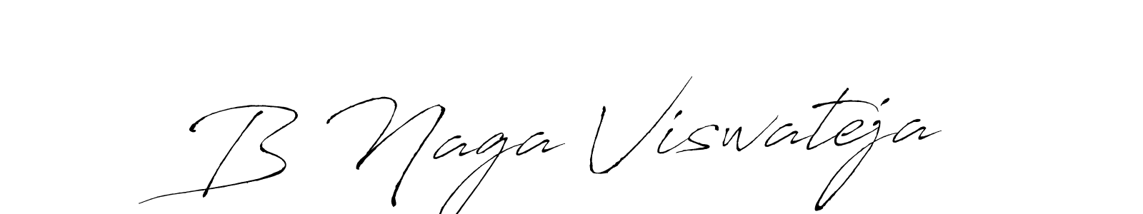 B Naga Viswateja stylish signature style. Best Handwritten Sign (Antro_Vectra) for my name. Handwritten Signature Collection Ideas for my name B Naga Viswateja. B Naga Viswateja signature style 6 images and pictures png