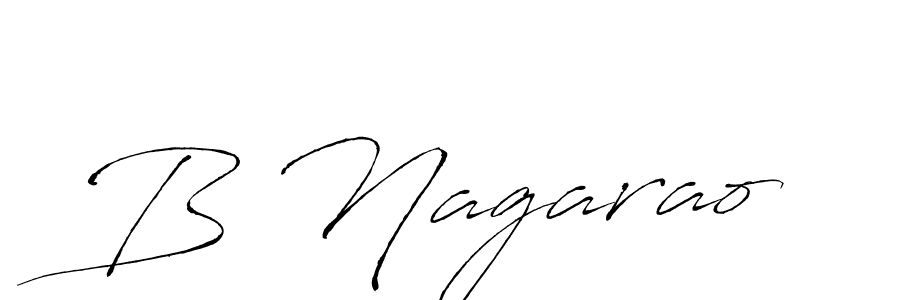 How to Draw B Nagarao signature style? Antro_Vectra is a latest design signature styles for name B Nagarao. B Nagarao signature style 6 images and pictures png