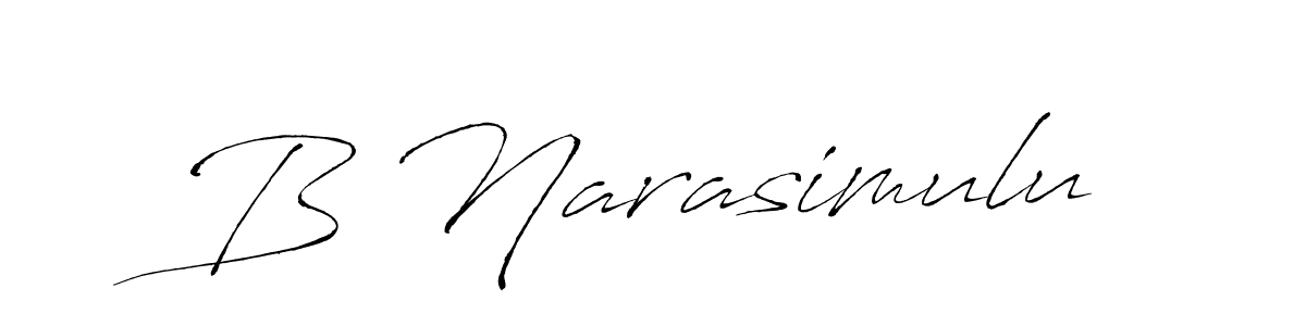 Similarly Antro_Vectra is the best handwritten signature design. Signature creator online .You can use it as an online autograph creator for name B Narasimulu. B Narasimulu signature style 6 images and pictures png