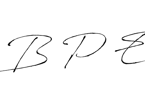 Also You can easily find your signature by using the search form. We will create B P E name handwritten signature images for you free of cost using Antro_Vectra sign style. B P E signature style 6 images and pictures png