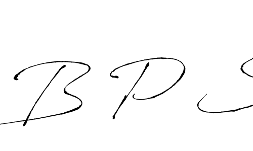 Use a signature maker to create a handwritten signature online. With this signature software, you can design (Antro_Vectra) your own signature for name B P S. B P S signature style 6 images and pictures png