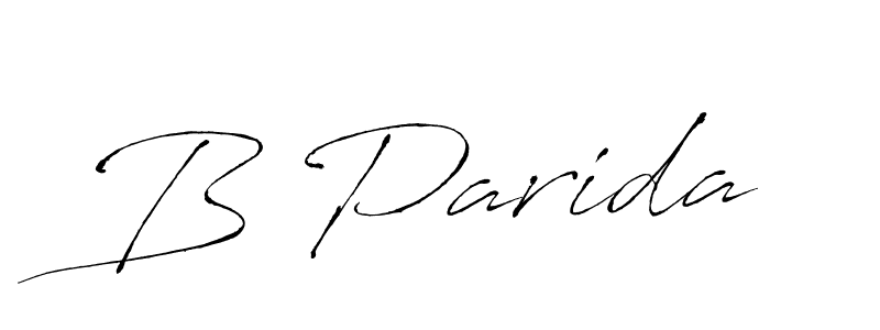 Also we have B Parida name is the best signature style. Create professional handwritten signature collection using Antro_Vectra autograph style. B Parida signature style 6 images and pictures png