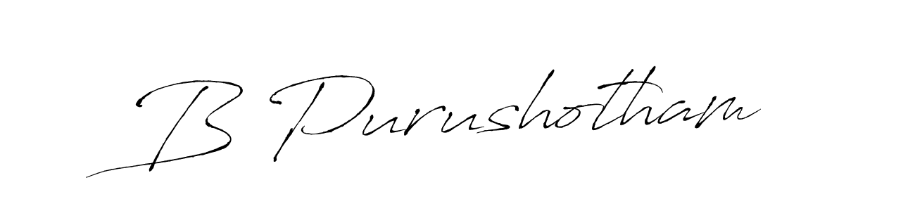 It looks lik you need a new signature style for name B Purushotham. Design unique handwritten (Antro_Vectra) signature with our free signature maker in just a few clicks. B Purushotham signature style 6 images and pictures png