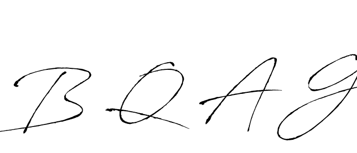 Best and Professional Signature Style for B Q A G. Antro_Vectra Best Signature Style Collection. B Q A G signature style 6 images and pictures png