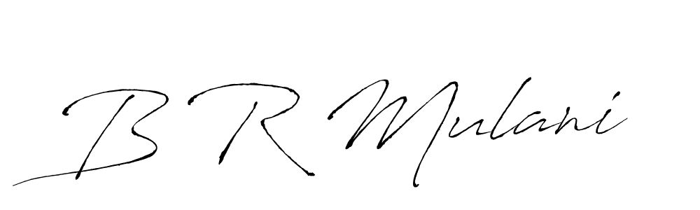 Similarly Antro_Vectra is the best handwritten signature design. Signature creator online .You can use it as an online autograph creator for name B R Mulani. B R Mulani signature style 6 images and pictures png