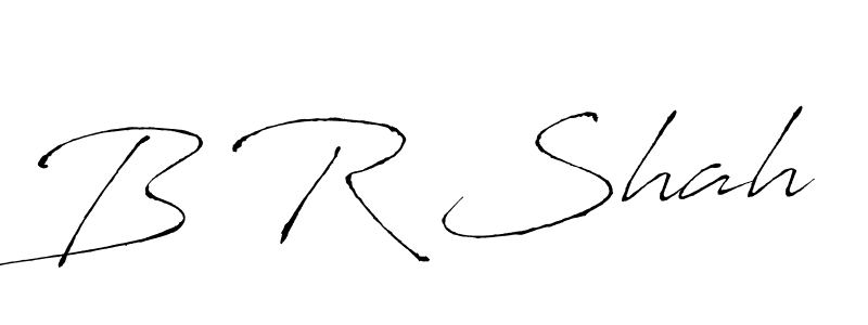 How to Draw B R Shah signature style? Antro_Vectra is a latest design signature styles for name B R Shah. B R Shah signature style 6 images and pictures png