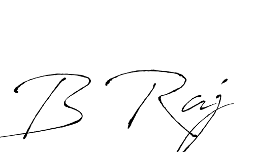 You should practise on your own different ways (Antro_Vectra) to write your name (B Raj) in signature. don't let someone else do it for you. B Raj signature style 6 images and pictures png