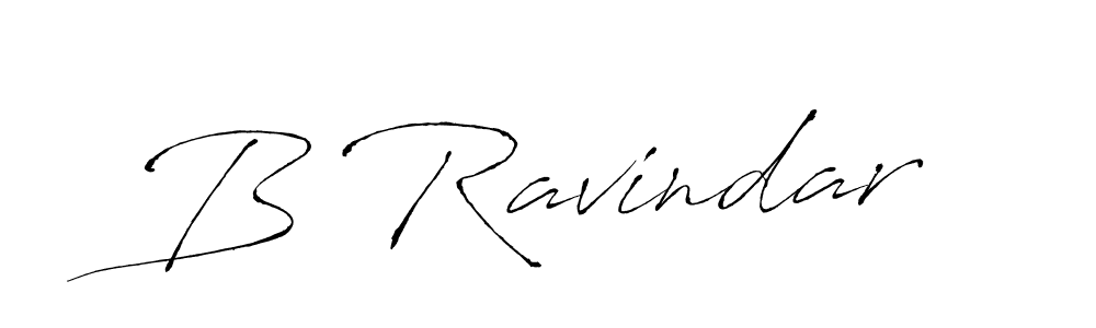 B Ravindar stylish signature style. Best Handwritten Sign (Antro_Vectra) for my name. Handwritten Signature Collection Ideas for my name B Ravindar. B Ravindar signature style 6 images and pictures png