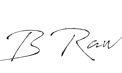 Make a beautiful signature design for name B Raw. With this signature (Antro_Vectra) style, you can create a handwritten signature for free. B Raw signature style 6 images and pictures png