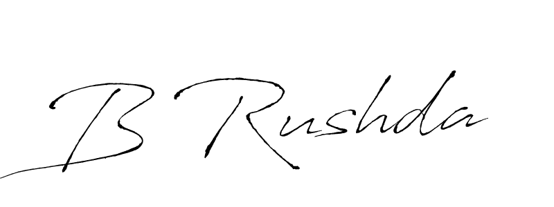 How to Draw B Rushda signature style? Antro_Vectra is a latest design signature styles for name B Rushda. B Rushda signature style 6 images and pictures png