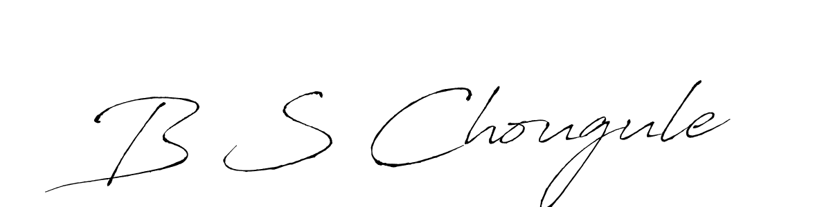 Similarly Antro_Vectra is the best handwritten signature design. Signature creator online .You can use it as an online autograph creator for name B S Chougule. B S Chougule signature style 6 images and pictures png