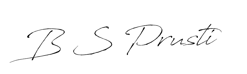 You can use this online signature creator to create a handwritten signature for the name B S Prusti. This is the best online autograph maker. B S Prusti signature style 6 images and pictures png