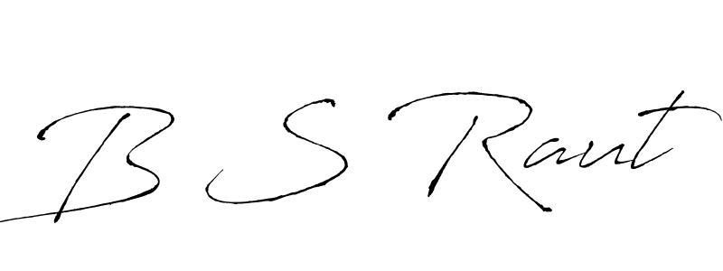 Make a beautiful signature design for name B S Raut. Use this online signature maker to create a handwritten signature for free. B S Raut signature style 6 images and pictures png