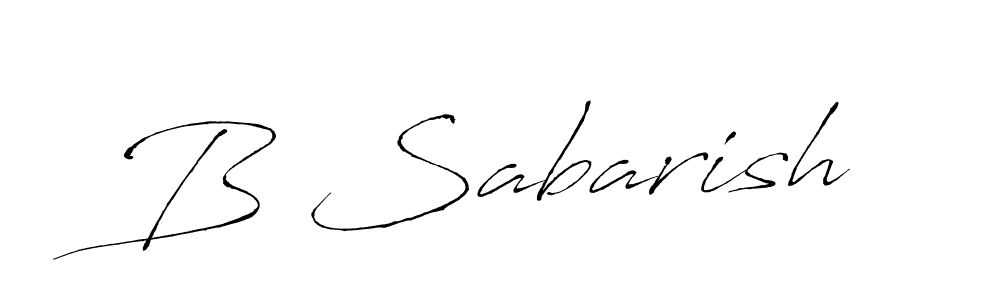 Make a beautiful signature design for name B Sabarish. Use this online signature maker to create a handwritten signature for free. B Sabarish signature style 6 images and pictures png