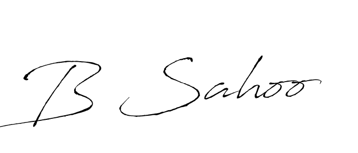 How to Draw B Sahoo signature style? Antro_Vectra is a latest design signature styles for name B Sahoo. B Sahoo signature style 6 images and pictures png