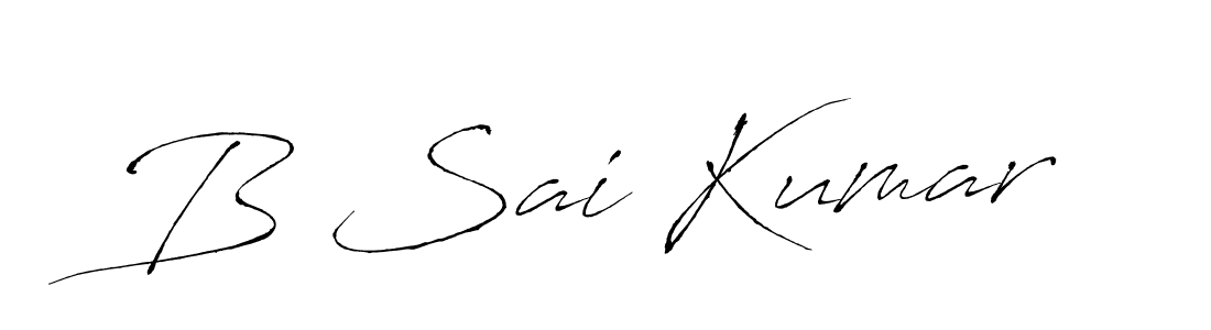 B Sai Kumar stylish signature style. Best Handwritten Sign (Antro_Vectra) for my name. Handwritten Signature Collection Ideas for my name B Sai Kumar. B Sai Kumar signature style 6 images and pictures png