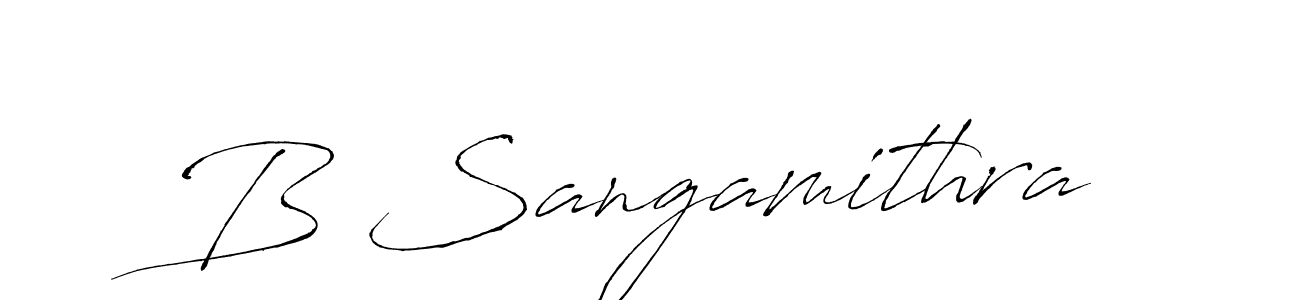 Check out images of Autograph of B Sangamithra name. Actor B Sangamithra Signature Style. Antro_Vectra is a professional sign style online. B Sangamithra signature style 6 images and pictures png