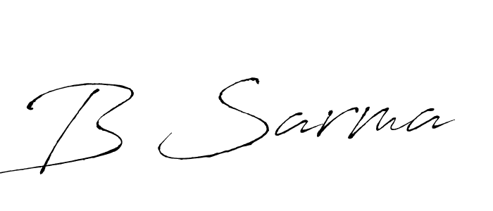 B Sarma stylish signature style. Best Handwritten Sign (Antro_Vectra) for my name. Handwritten Signature Collection Ideas for my name B Sarma. B Sarma signature style 6 images and pictures png