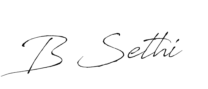 How to Draw B Sethi signature style? Antro_Vectra is a latest design signature styles for name B Sethi. B Sethi signature style 6 images and pictures png