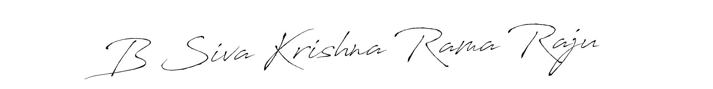 Similarly Antro_Vectra is the best handwritten signature design. Signature creator online .You can use it as an online autograph creator for name B Siva Krishna Rama Raju. B Siva Krishna Rama Raju signature style 6 images and pictures png