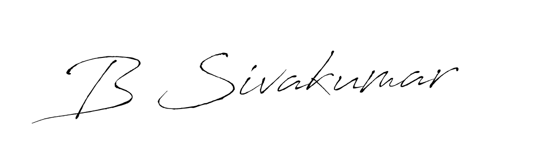 Make a beautiful signature design for name B Sivakumar. Use this online signature maker to create a handwritten signature for free. B Sivakumar signature style 6 images and pictures png