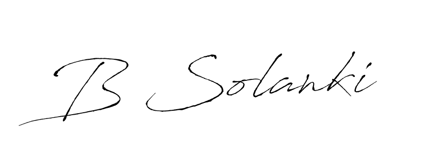 You should practise on your own different ways (Antro_Vectra) to write your name (B Solanki) in signature. don't let someone else do it for you. B Solanki signature style 6 images and pictures png