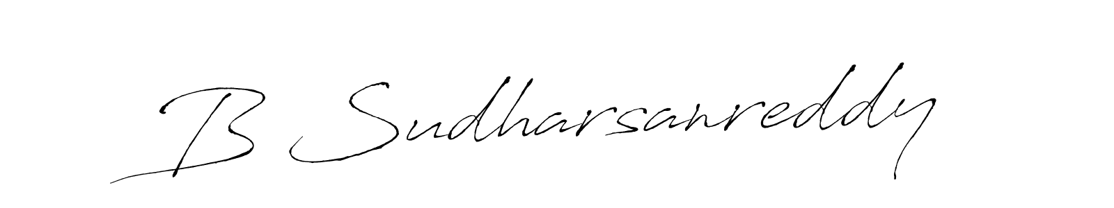B Sudharsanreddy stylish signature style. Best Handwritten Sign (Antro_Vectra) for my name. Handwritten Signature Collection Ideas for my name B Sudharsanreddy. B Sudharsanreddy signature style 6 images and pictures png